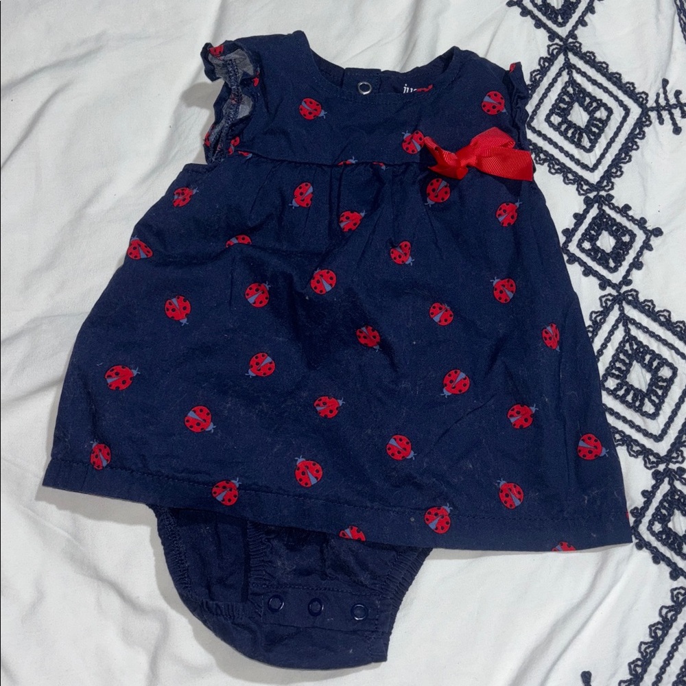 10 pc Baby Girl Dress Bundle 3-6 months - Picture 6 of 12